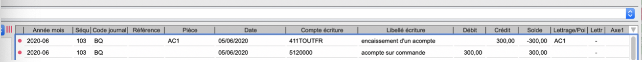 Acompte ecriture 3