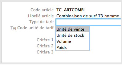 TypeTarif